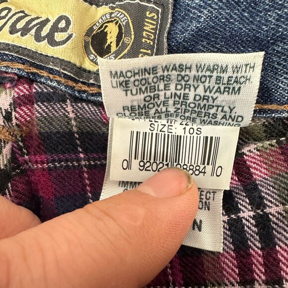 Berne Womens Flannel-Lined Denim Jeans Size 10 100% Cotton Blue - Picture 5 of 7